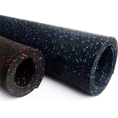 Bon prix 1220X10mm rouleau de tapis en caoutchouc anti-dérrapage noir rouleau de sol en caoutchouc noir en ligne