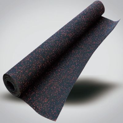 Harga yang bagus 1220X6mm Non Slip Rubber Matting Roll Shock Absorption Gym Mat Rolls Ringan Untuk Latihan on line