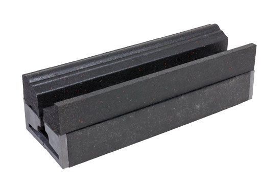 Bom preço 40x5x3 polegadas de borracha de trilho pad elástico de travessia ferroviária borracha personalizada on-line