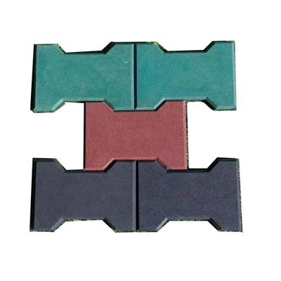 Good price Non Toxic Interlocking Rubber Stable Mats Black Rubber Bricks For Horse Barns online