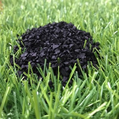 Guter Preis 1 mm - 4 mm SBR Gummi Granulate Lila / weiße Gummipellets für künstliches Gras Online