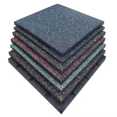 गुणवत्ता EPDM रबर जिम फ्लोरिंग रोल मैट 13mm मोटा गैर-विषाक्त कारखाना